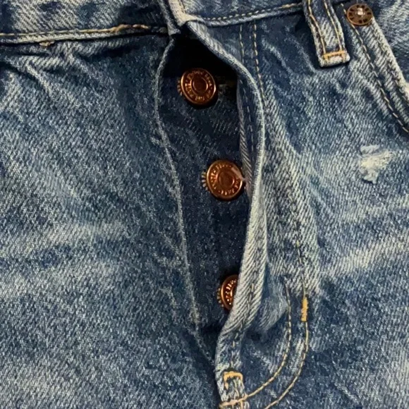 We The Free X FP Good Time Relaxed Distressed Shorts in Beach Bum Size 28; NWOT - Picture 8 of 15